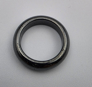 Hematite Band Ring Size 5
