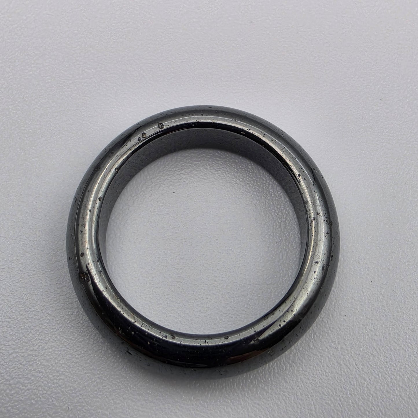 Hematite Band Ring Size 5