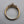 18k Gold Electroplated/Blue and Clear Crystal Rhinestone Ring Size 6.75