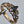 18k Gold Electroplated/Blue and Clear Crystal Rhinestone Ring Size 6.75