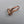 Rose Gold Plated Crystal Ring Size 8