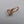 Rose Gold Plated Crystal Ring Size 8