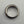 Black/Silvertone Engraved Spinner Ring Size 6.5