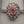 Silver Plated/Rose Gold Tone/Clear/Pink Rhinestone Ring Size 9.25