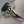 Silver Plated /Green Tourmaline Ring Size 9