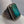 Sterling Silver/Blue Chrysocolla Statement Ring Size 10.75