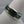 Paua Shell Inlaid/Silvertone Band Ring Size 9.25