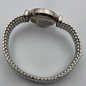 CACHÈ Silver Tone/Marcasite Stretch/Expandable Band Watch