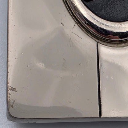 EMPORIUM ARMANI Logo Reversible Belt Buckle