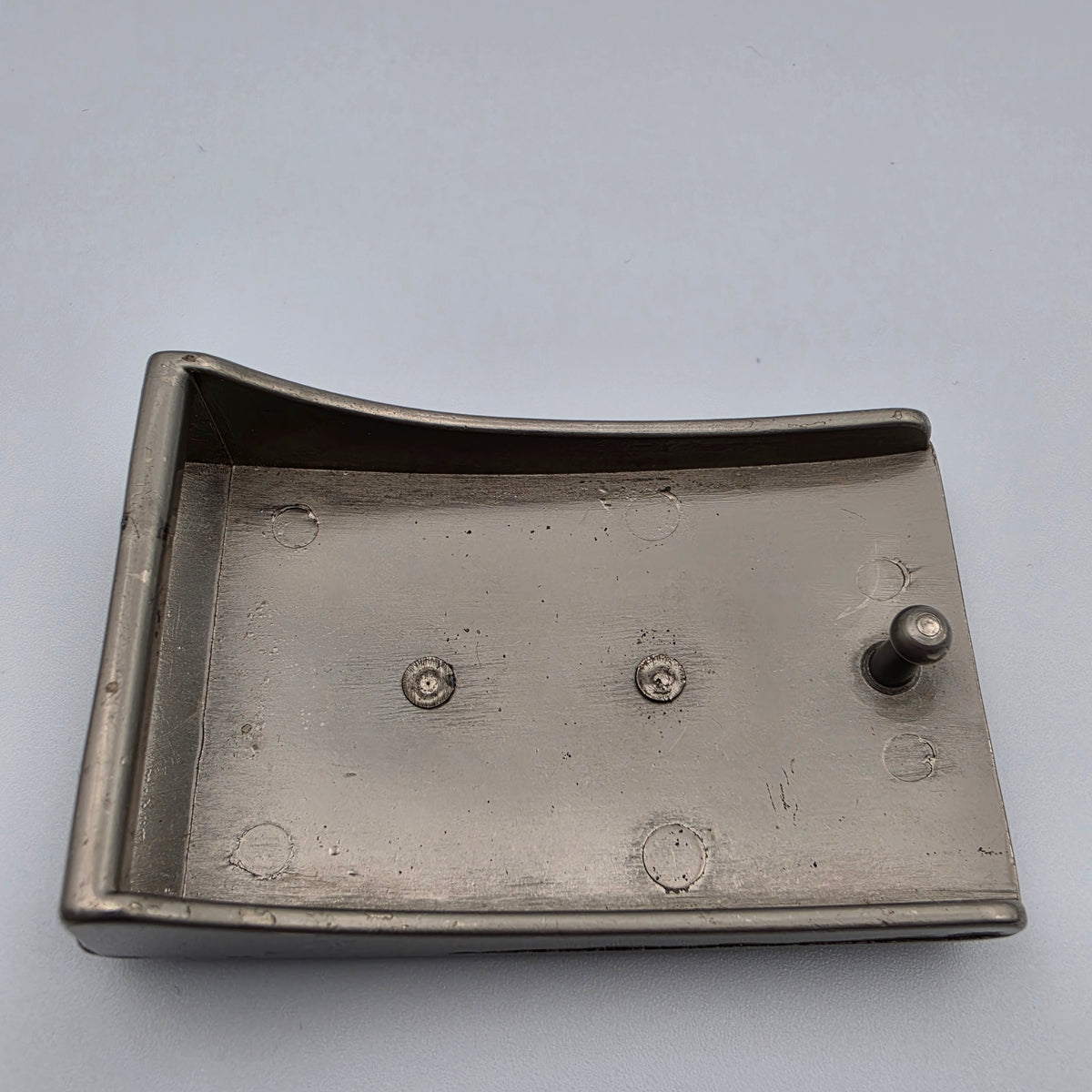 EMPORIUM ARMANI Logo Reversible Belt Buckle