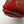 Red Felted Wool/Gold Painted Vintage 1930's-1940's Childs Christmas House Slippers
