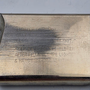 1976 ZIPPO Vintage Two Tone Gold Flame Design/Engraved/Flip Top/Windproof Lighter