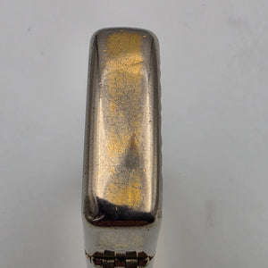 1976 ZIPPO Vintage Two Tone Gold Flame Design/Engraved/Flip Top/Windproof Lighter