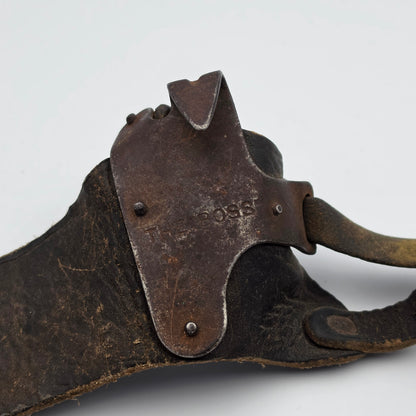 BOSS Leather/Metal Antiques Early 1900's Corn Husker