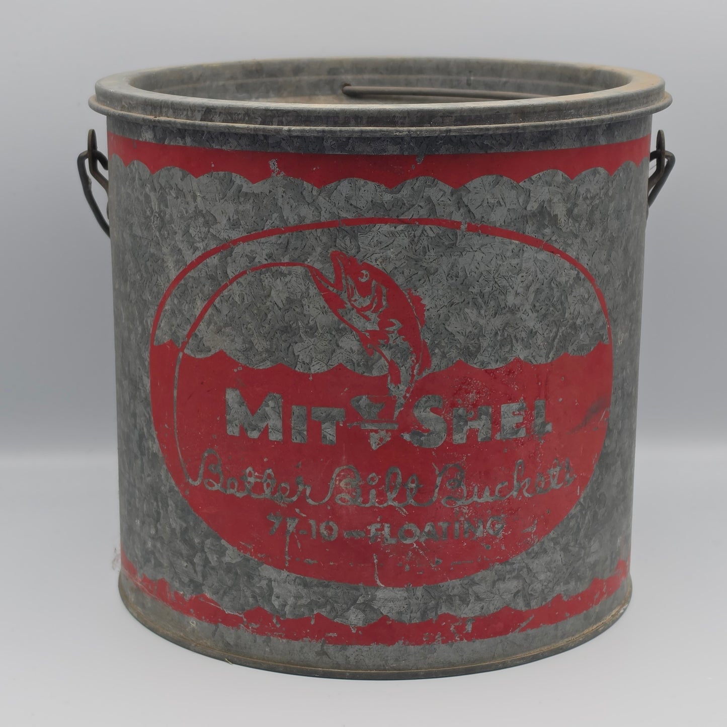 MIT SHEA Galvanized Floating Minnow Bucket/Better Bilt Model# 77-10
