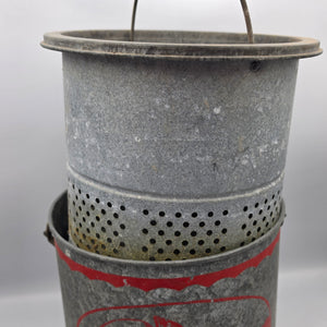 MIT SHEA Galvanized Floating Minnow Bucket/Better Bilt Model# 77-10