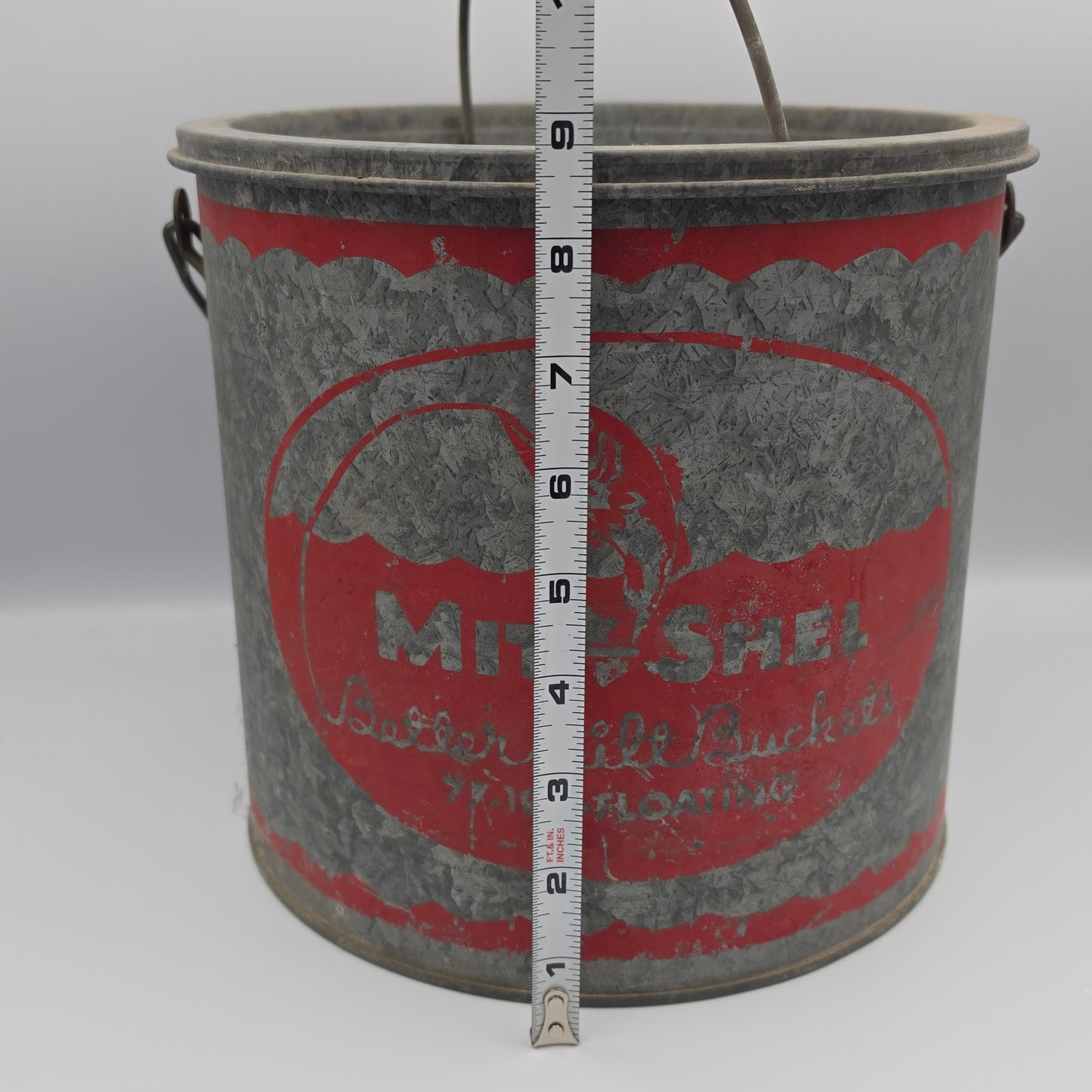 MIT SHEA Galvanized Floating Minnow Bucket/Better Bilt Model# 77-10