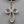 PREMIER DESIGNS Silver Tone/Crystal Rhinestone Looped Cross Pendant