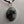 Clear Rutilated Quartz Cabochon/Sterling Silver 1.75