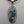 INDIA GEMS K2 Jasper/Granite Matrix/Azurite Spots/Sterling Silver Oval 2.5