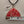 INDIA GEMS Rhodochrosite/Sterling Silver Triangular 2.75