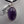 INDIA GEMS Amethyst Cabochon/Sterling Silver 1.75