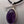 INDIA GEMS Amethyst Cabochon/Sterling Silver 1.75