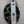 INDIA GEMS Black Septarian/Sterling Silver Oval 3