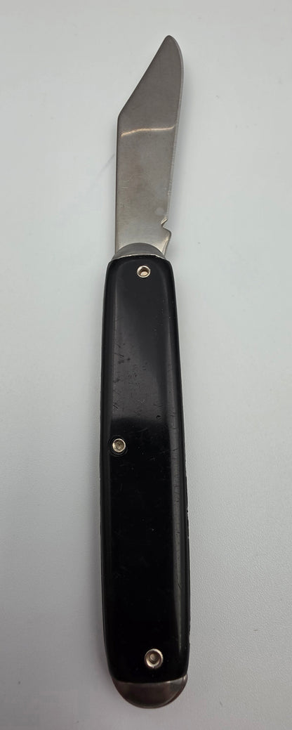 NOVELTY KNIFE CO. GENE AUTRY "Singing Cowboy" Stainless Steel Vintage 1990's Western Pocket Knife
