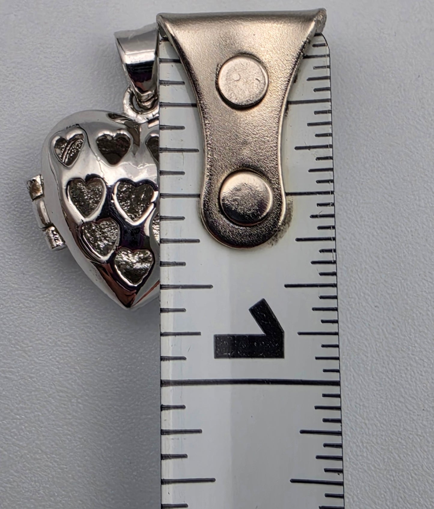18KGF Heart Shaped/Heart Cutout Locket Pendant