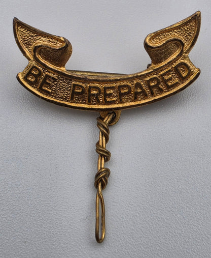 Boy Scouts of America "Be Prepared" Vintage Pin