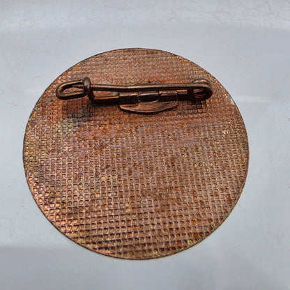 RAY BAN Vintage Star Skier Campaign/White Enamel Inlay Promotional Lapel/Hat Pin