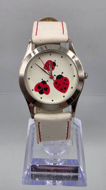 AVON 2011 Spring Fling Collection/White Ladybug Watch
