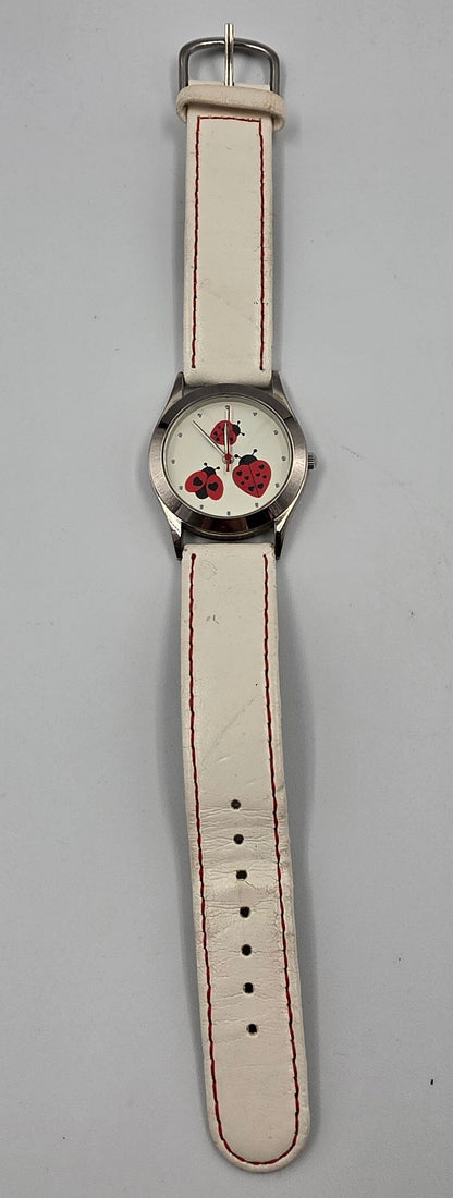 AVON 2011 Spring Fling Collection/White Ladybug Watch