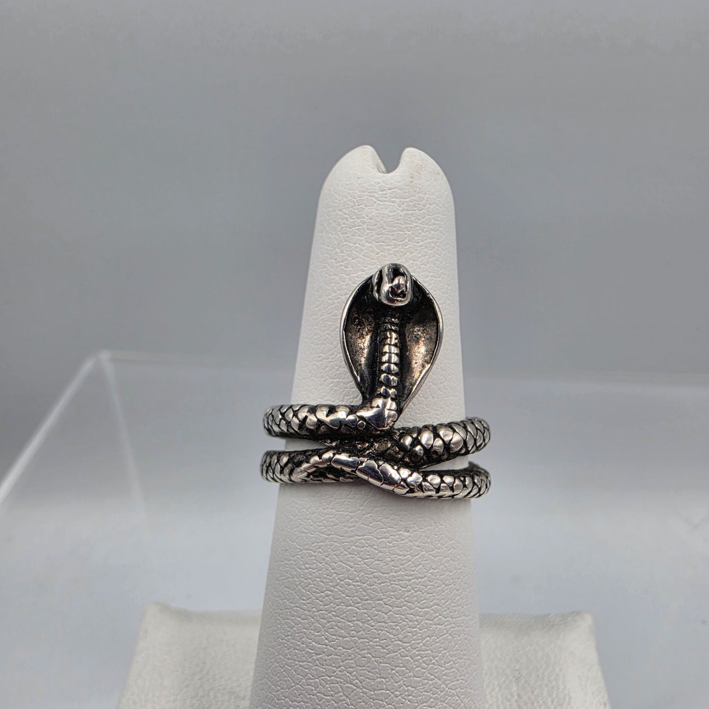 Sterling Silver Cobra Ring Size 5.5