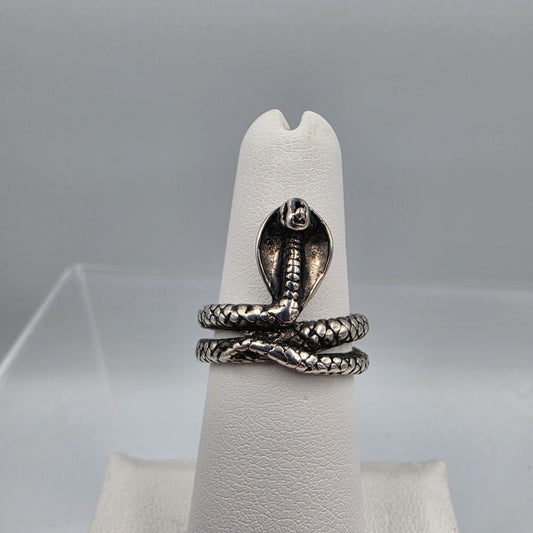 Sterling Silver Cobra Ring Size 5.5