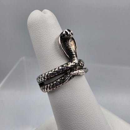 Sterling Silver Cobra Ring Size 5.5