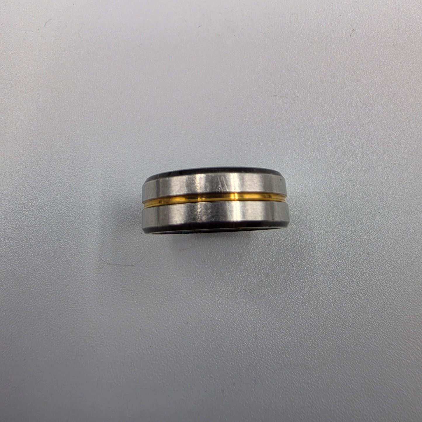 Stainless Steel Mens Band Ring Size 9