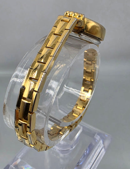 SARAH COVENTRY 1980's-90's Gold Tone Quartz Analog Vintage 6.25" Watch