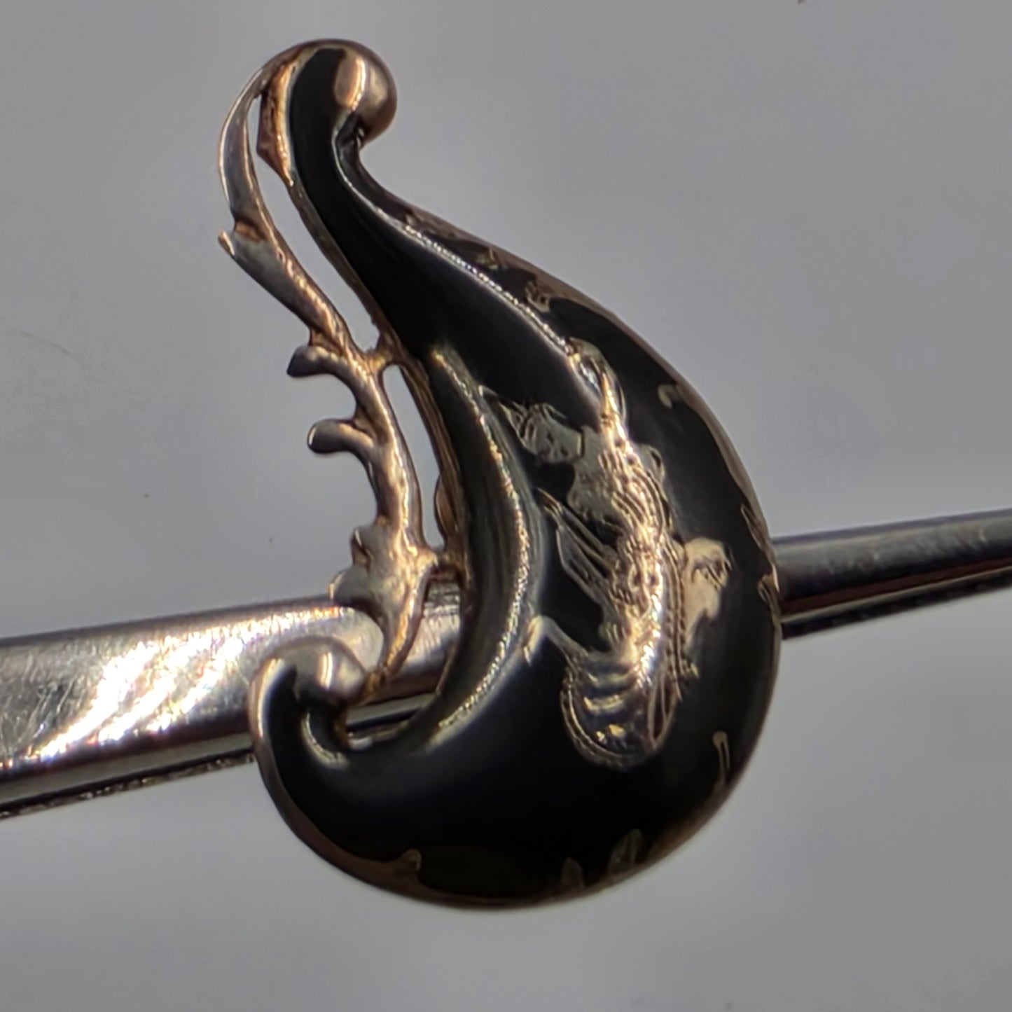 SIAM Niello Thai Sterling Silver Goddess of Lightning Earrings