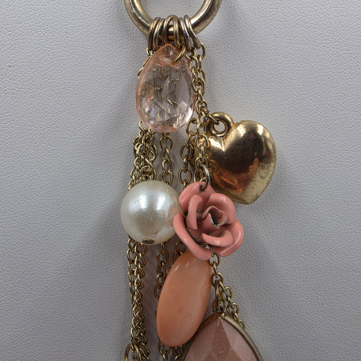 BCB GENERATION 29"-31.5" Multi Charm Tassel Necklace