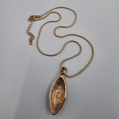 18"-20" Rose Gold Tone Multi Rhinestone Necklace