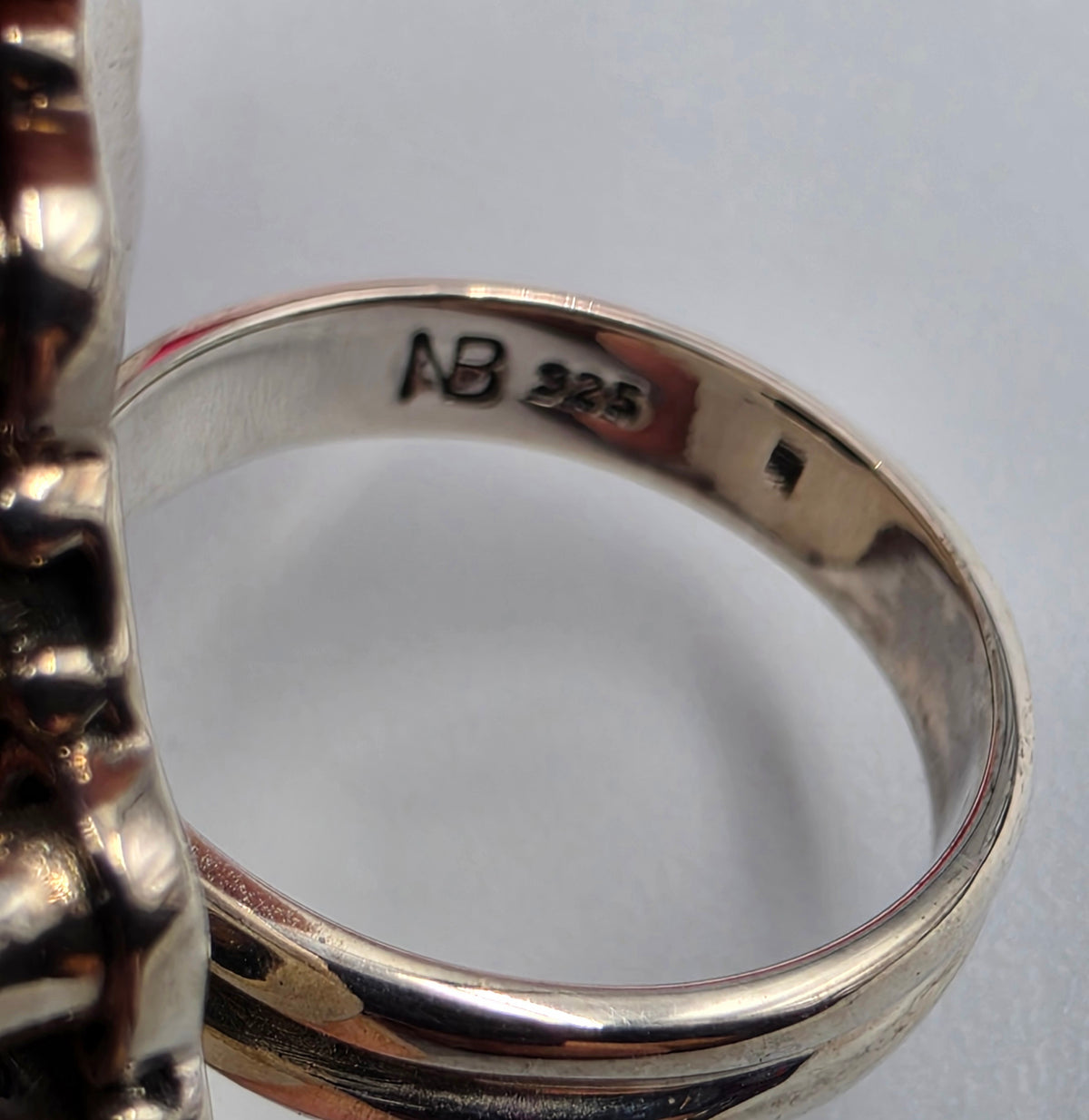 NICKY BUTLER Signed/Sterling Silver/Lapis/Moonstone/Amethyst/ Limited Edition #58 of 350 Ring Size 7