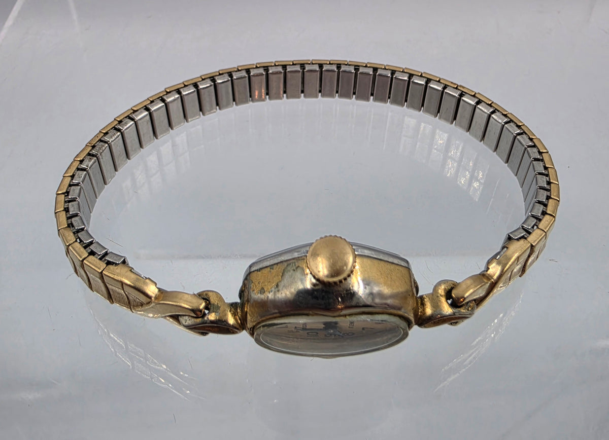 1950's-60's 10k Rolled Gold Plated Manual Wind Women's Expansion Band Watch