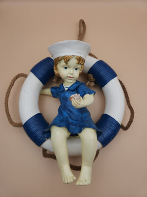 Nautical girl wall hanging-Idaho Surprise