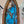 Chrysocolla Shattuckite/ Engraved Sterling Silver Hoop Style Dangle Earrings