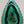 Green Malachite/Sterling Silver/Elephant Design Bezel Statement Pendant
