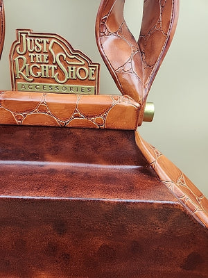 JUST THE RIGHT SHOE Handbag Shaped Display/3 Shelves/Heavy Duty