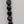 Black Onyx/Sterling Silver 18