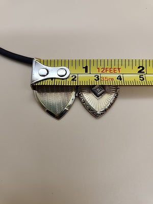 L.S. AND COMPANY Diamond/Sterling Silver/ Antique WWII Sweetheart Locket